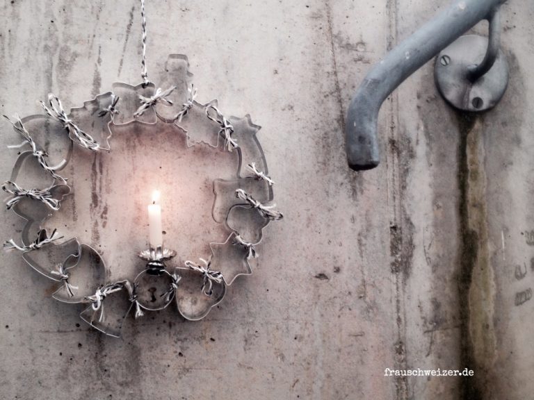 ausstecherkranz-basteln