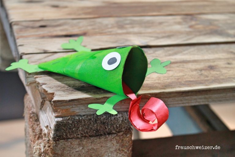 DIY-Froscheinladung-Kindergeburtstag-selberbasteln