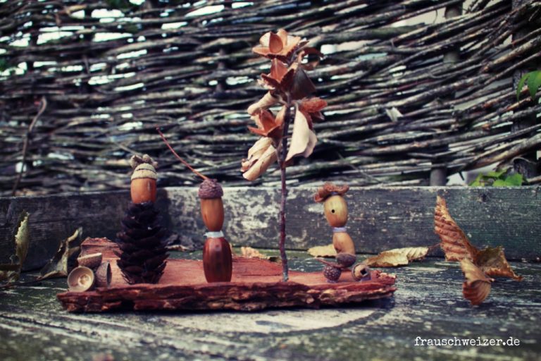 selbermachen-kinder-Basteln-herbst-Naturmaterialien