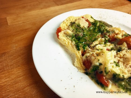 Rührei mit Spinat aus der Mikrowelle- schnell einfach genial!