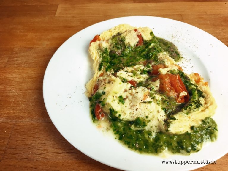 Rührei mit Spinat aus der Mikrowelle- schnell einfach genial!