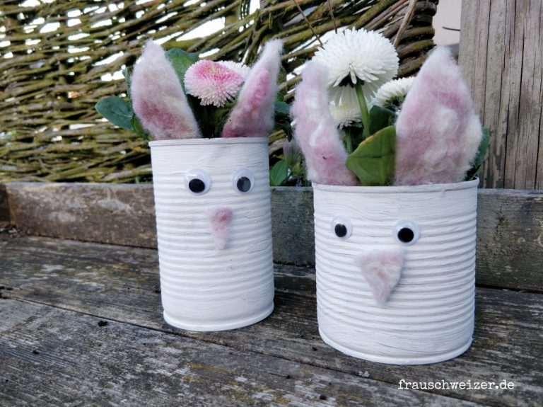 Osterhasen-basteln